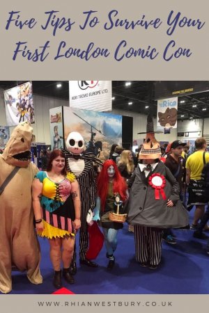 Five Tips To Survive Your First London Comic Con #comiccon #londoncomiccon #mcmcomiccon #survivingcomiccon #cosplay