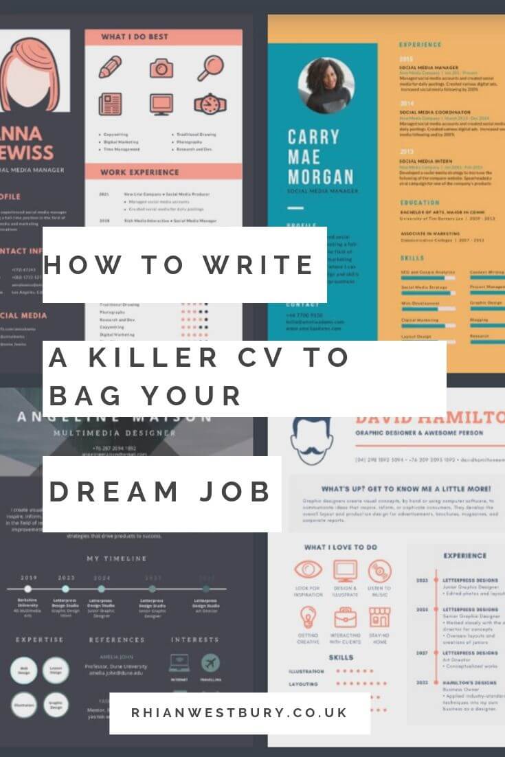 How To Write A Killer CV To Bag Your Dream Job