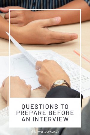 Questions To Prepare Before An Interview #interview #jobhunting #jobinterview #lookingforajob #interviewprep