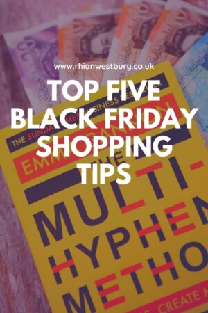 Top Five Black Friday Shopping Tips #blackfriday #blackfridayshopping #shoppingtips #savingmoney #savingmoneyonshopping
