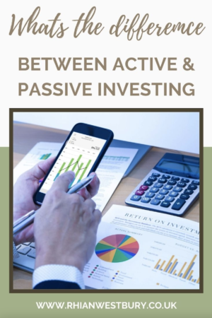 What's The Difference Between Active And Passive Investing? #passiveinvesting #activeinvesting #investingtypes #portfoliomanager #activeandpassiveinvesting #activeinvestments #passiveinvestments