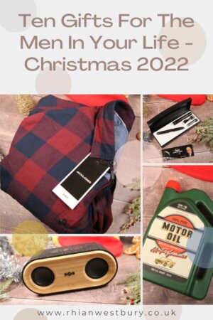 Ten Gifts For The Men In Your Life - Christmas 2022 #giftguideforhim #giftguideformen #christmasguideforhim #presentsforhim #mensgiftguide